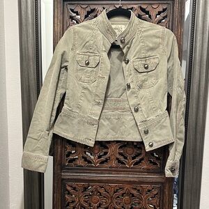 Old Navy Utility Jacket in Olive Green